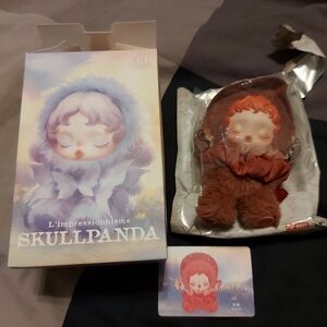 Skullpanda Blossom L'impressionisme Red Blind Box Confirmed Blossom